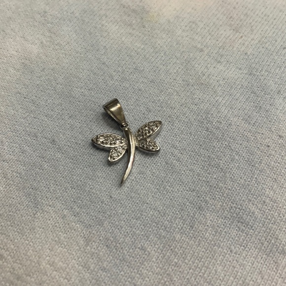Sterling Silver Dragonfly Pendant - Picture 1 of 2